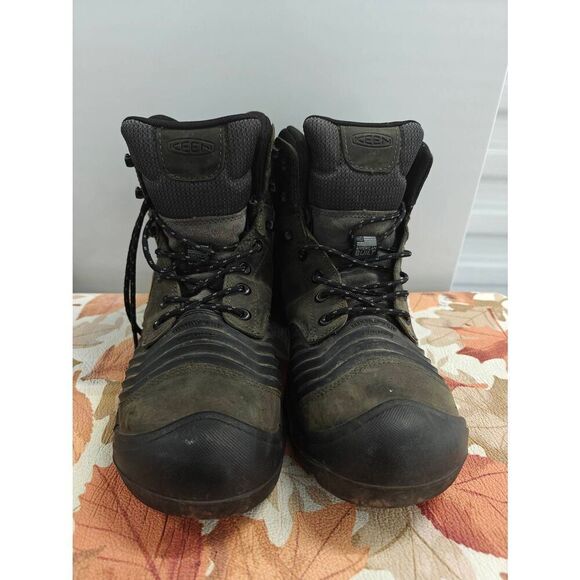 Keen Portland 6" Waterproof Boot Carbon-Fiber Toe Magnet Black Men's Size 12 - Picture 3 of 8